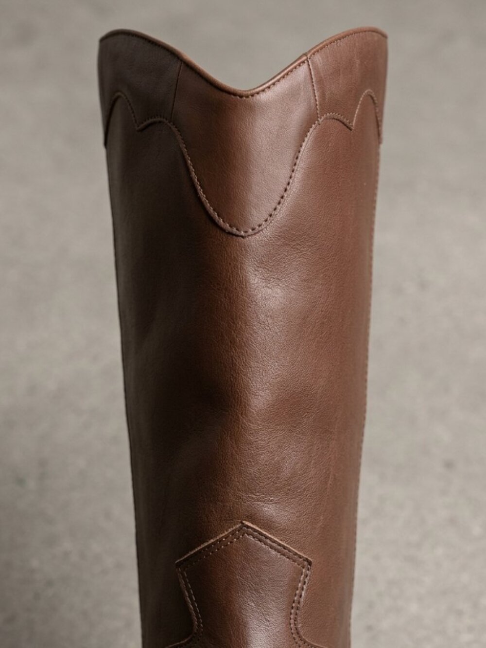 Catleia vintage 80s Leather Western Jenni Boots 9M - Picture 2 of 7